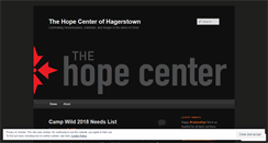 Desktop Screenshot of hopecenterhagerstown.com