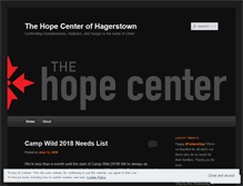 Tablet Screenshot of hopecenterhagerstown.com